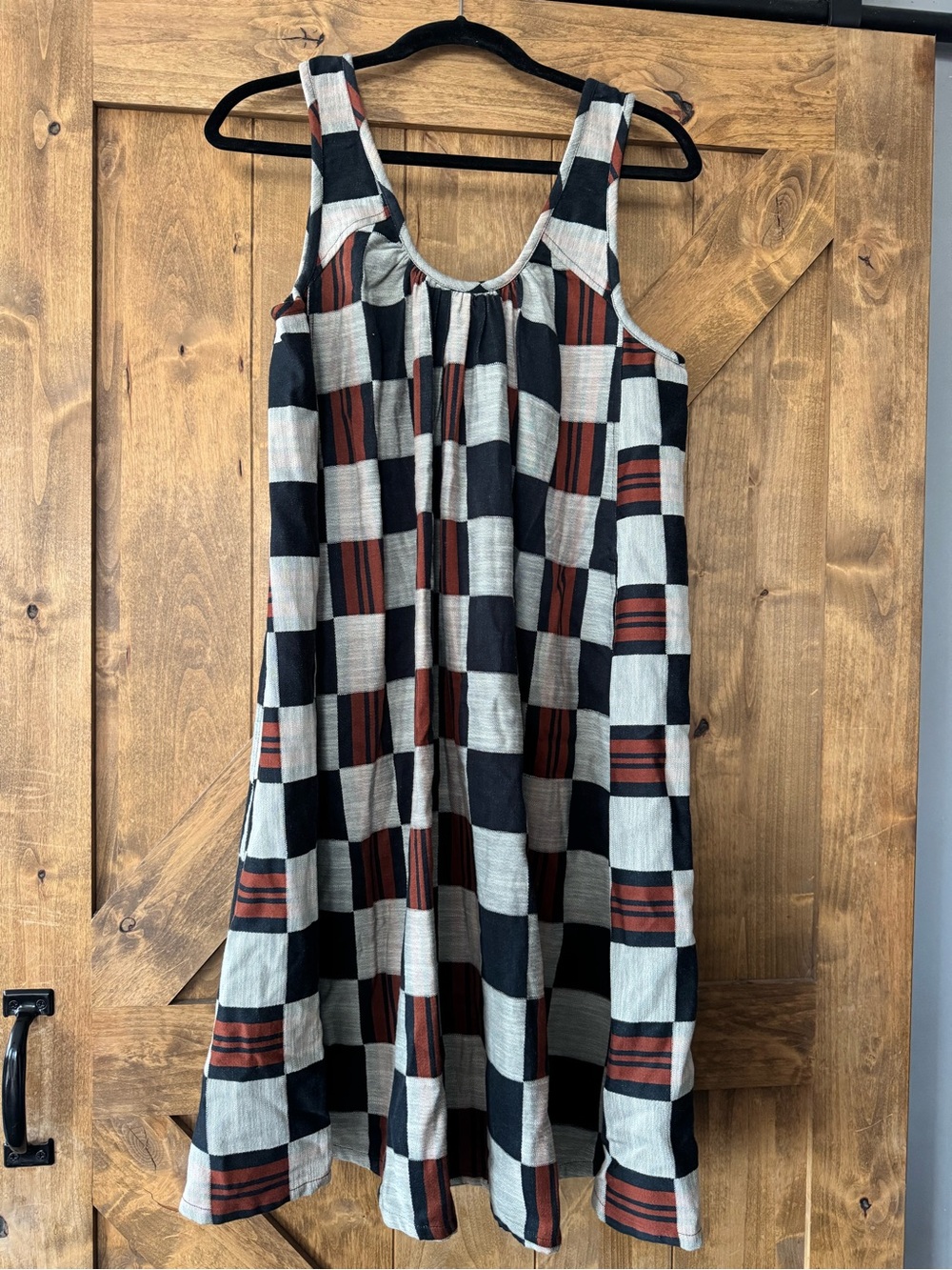 Ace & Jig Checkered Swing Dress